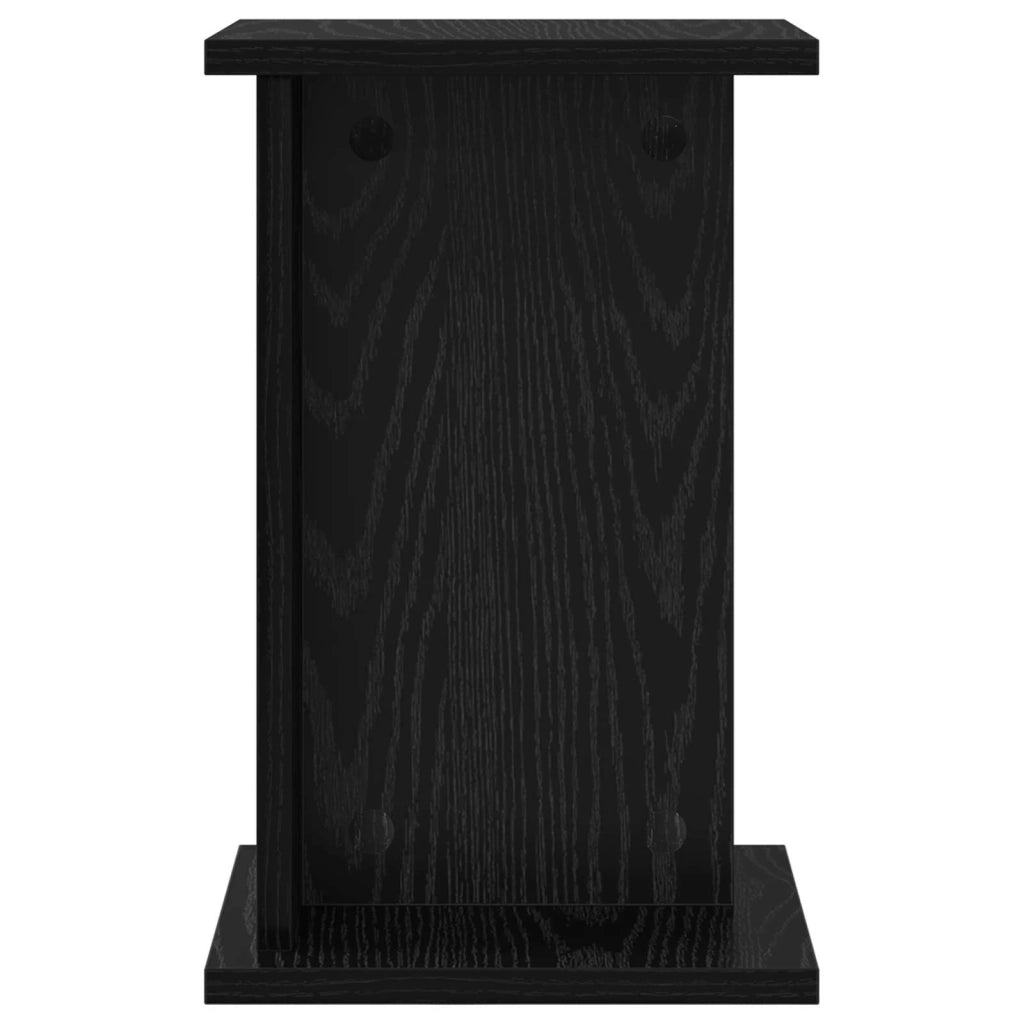 Supporto per piante Rovere Nero 25 x 25,5 x 40,5 cm