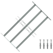Grate per Finestre Regolabili 3 Barre Trasversali 500-650 mm 141382