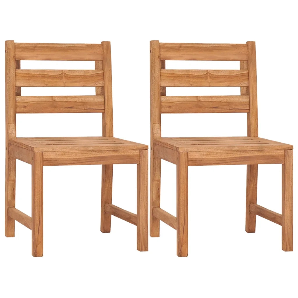 Set da Pranzo per Giardino 3 pz in Legno Massello di Teak 3157177