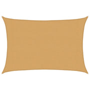 Vela Parasole | Telo Ombra | Vela da ombra 160 g/m2 Rettangolare Sabbia 3x5 m in HDPE