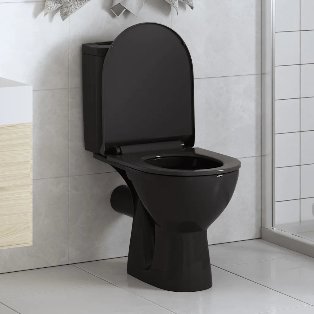 Copriwater Ammortizzato a Sgancio Rapido Nero CFW2428640