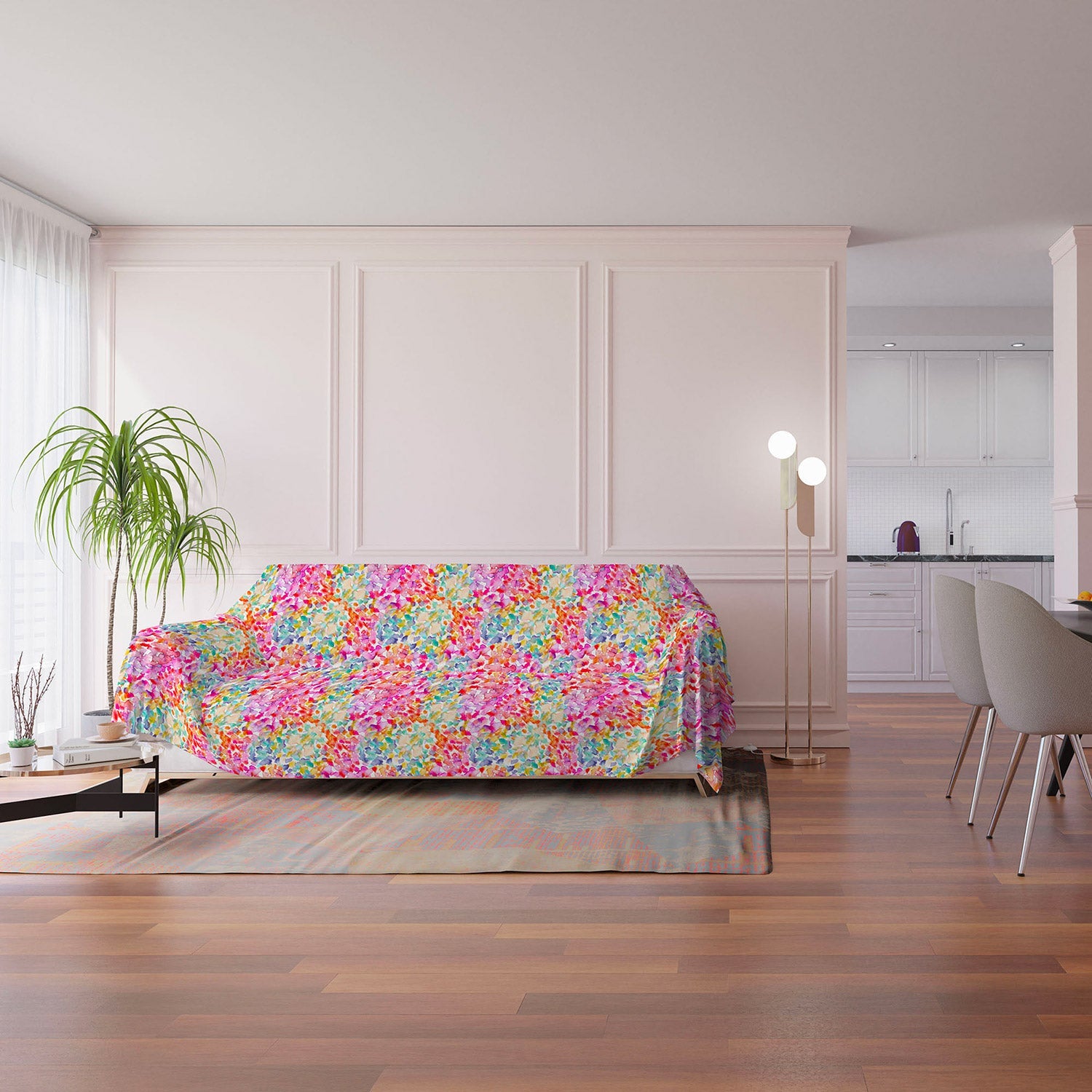 Telo Arredo Copritutto Copridivano in Microfibra Spring 170x280 cm