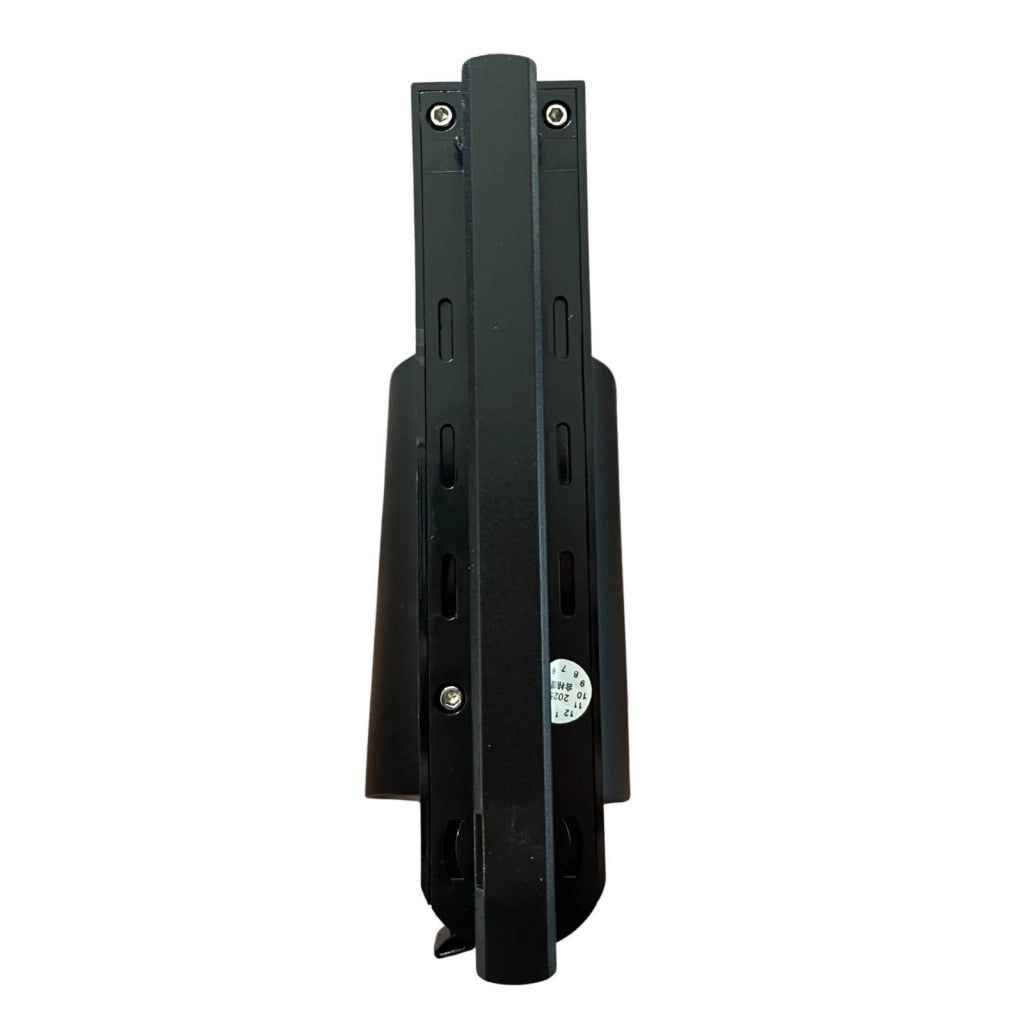 2 Pezzi Faro Led Binario Monofase 30W 2600LM 220V, Corpo Nero, Luce Bianco Neutro 4000K, Angolo 36° CRI>90, D80X138mm