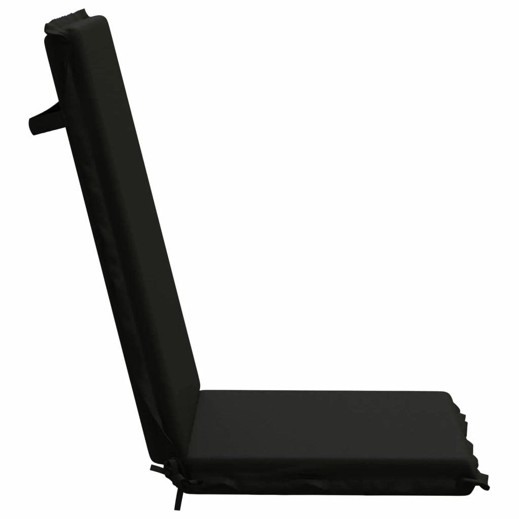 Cuscini Bhair Alto Schienale in 2 Pezzi GEMERT 2 pcs Nero 945882