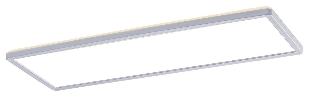 Plafoniera LED rettangolare 58x20cm 22W 4000K bianca