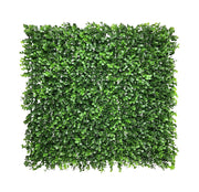 Pannello Stile Giungla Foglie Artificiale A Parete Per Interno Esterno Giardino Verticale Siepe Finta Muro Bosco Erba Recinzione Anticaduta Frangivista  - Levana - 50x50 cm