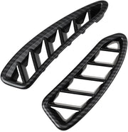 Kit di finitura per cruscotto - Copertura in fibra di carbonio - Set da 2 pezzi - Compatibile con Hyundai Sonata 2020-2023 - Installazione facile - Materiale duraturo - Finitura interno