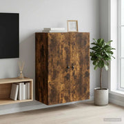 Mobiletto a muro Rovere Fumo 66 x 34,5 x 90 cm 897890