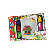 Trade Shop - Magici Chiodini Pixel Art 192 Chiodi Piccoli Medi Grandi Base Tavola Giocattolo -