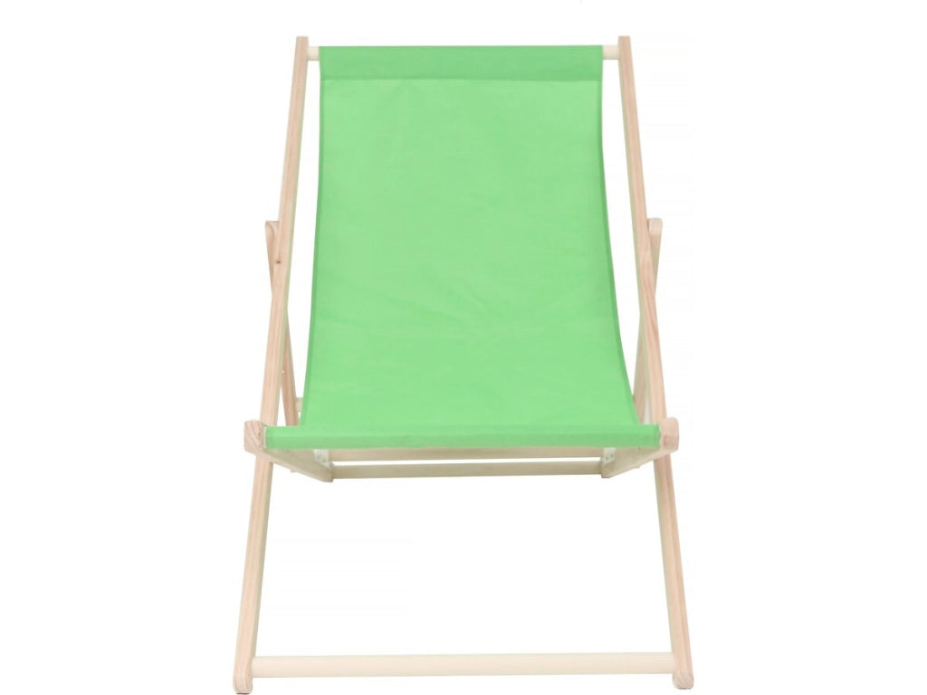 Set di 2 sedie a sdraio in legno "Chilean" - 107 x 56.5 x 81 cm - Verde