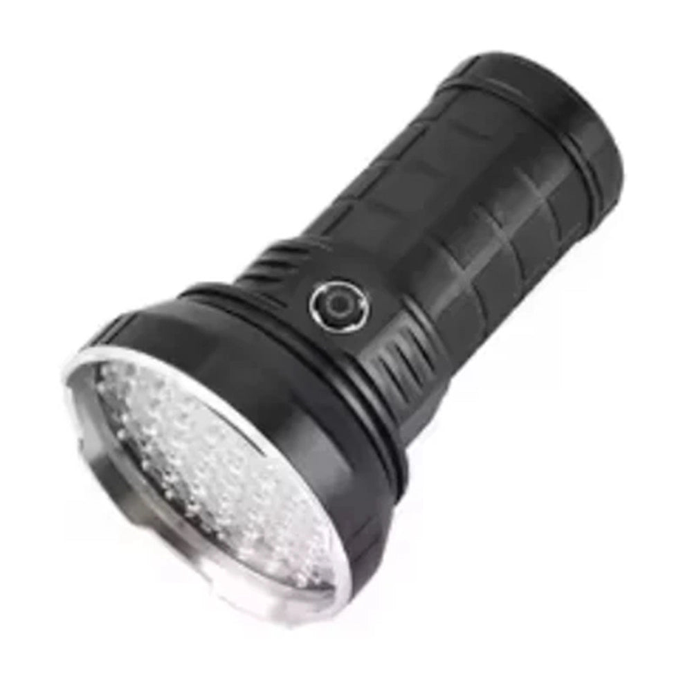 Trade Shop - Torcia Elettrica Led Batteria Ricaricabile Q-st49 Con Luminosità Massima 8000 Lm -
