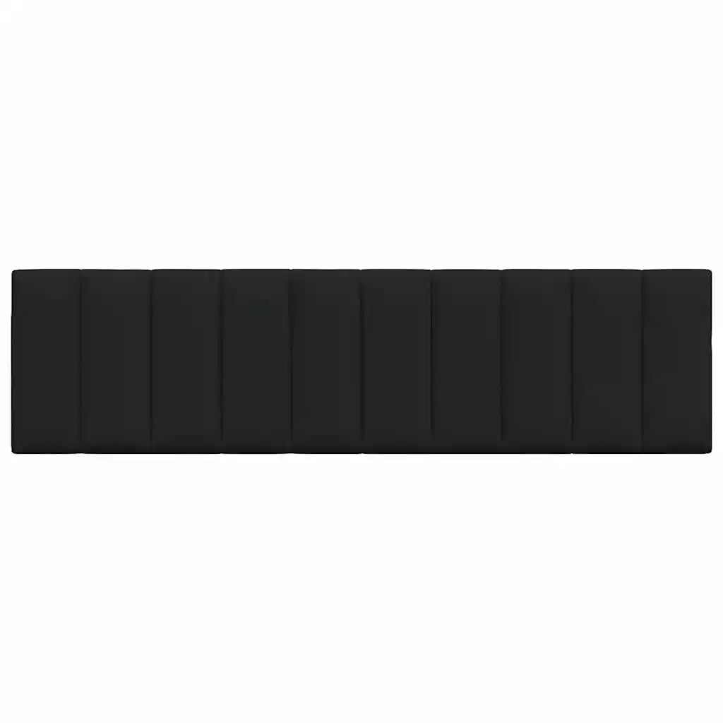 Cuscino Testiera Nero 180 cm in Tessuto