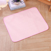 Matraccio rinfrescante per animali domestici - 70x55cm Matraccio rinfrescante per gatti - Matraccio rinfrescante con gel per animali domestici - Adatto per cani e gatti - Utilizzabile in gabbie, recinti, letti e divani - Lavabile in lavatrice