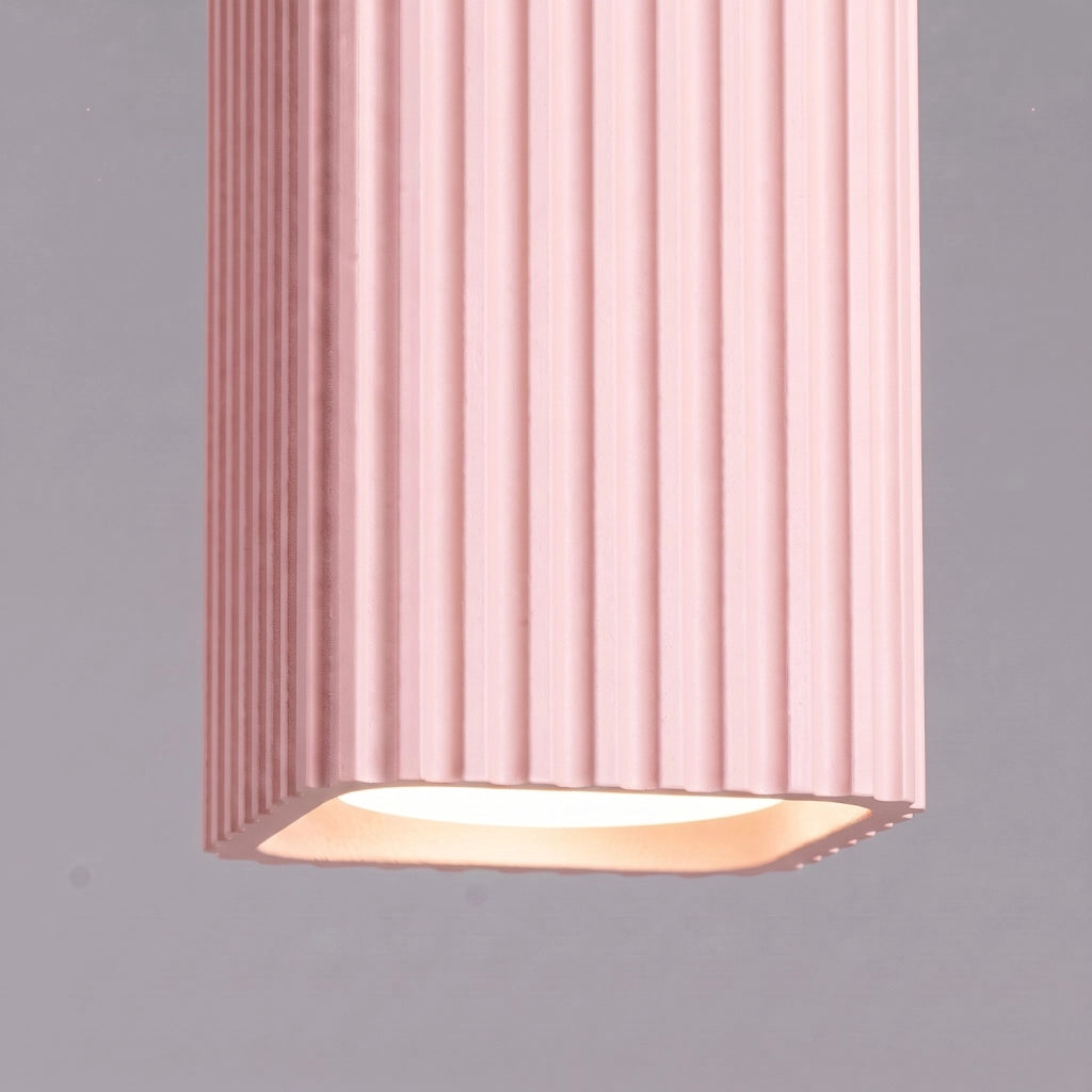 Plafoniera RAYO 10 rosa