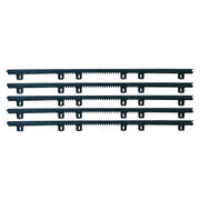 KIT CREMAGLIERA 5 MT 5MT METRI UNIVERSALE PER CANCELLO SCORREVOLE NYLON PLASTICA