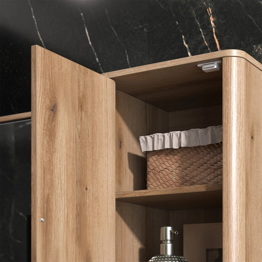 Armadio alto Skara Rovere 30 x 170 cm Vicco