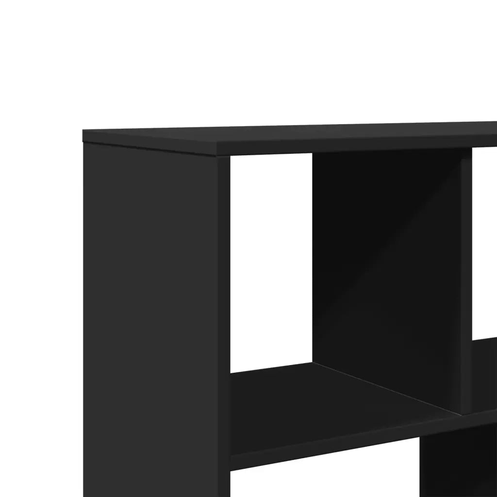 Libreria Nera 100x33x156,5 cm in Truciolato 3309367