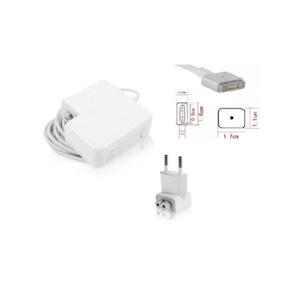 Trade Shop - Alimentatore 60w Compatibile Per Notebook Magsafe 2 Macbook Pro Retina 13" 5 Pin -