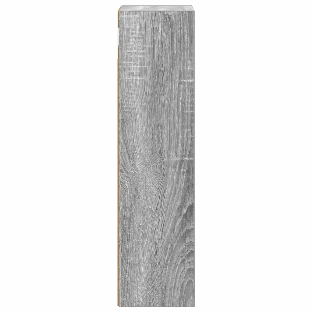 Armadio da bagno a muro Sonoma grigia 20 x 16 x 62,5 cm 889308