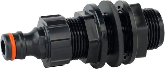 Regolatore di gomito con connettore a vite 3/4 pollice maschio