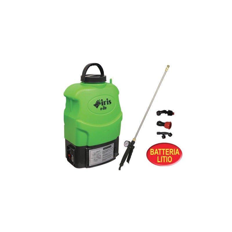 Alimentatore a batteria per pompa a spalla Iris Garden Elite 12 V 8 Ah – IRIS