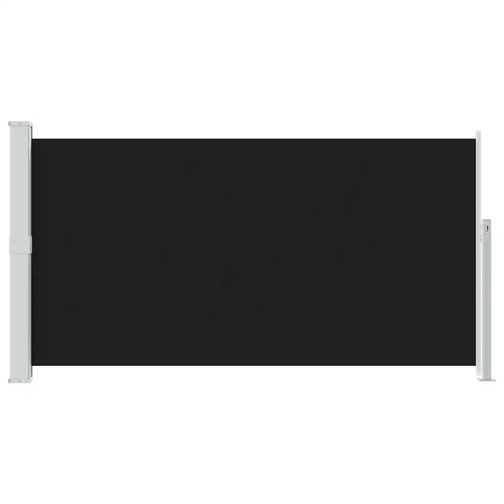 Tendalino Laterale per Patio-Tenda da Sole Laterale per Patio Terrazzo 160 x 300 cm Nero