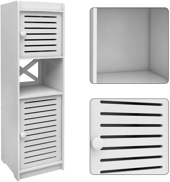 Arredamento per piccole bagni, toilette, cassetti per bagno, scaffalatura, pannelli, spaziale, adatto per piccoli spazi