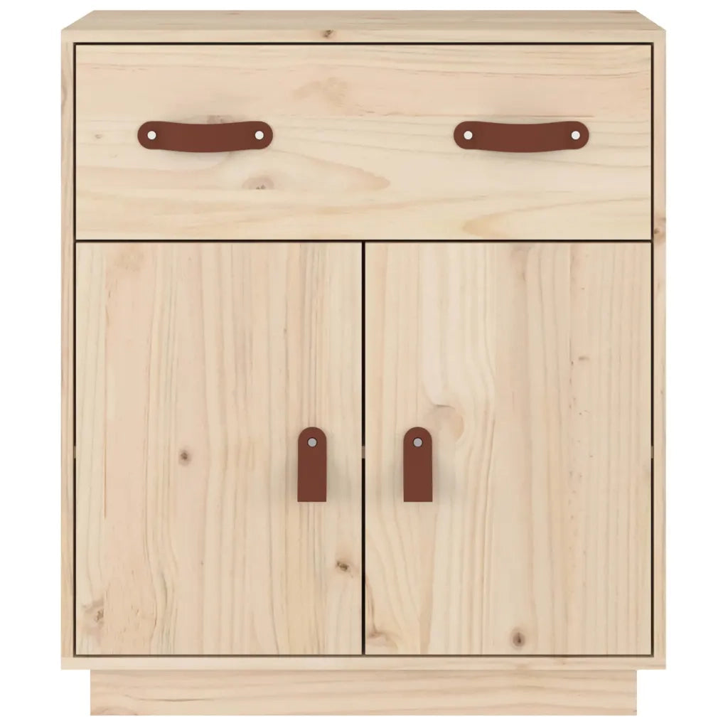 Credenza-Buffet-Armadio da cucina 65,5x40x75 cm in Legno Massello di Pino