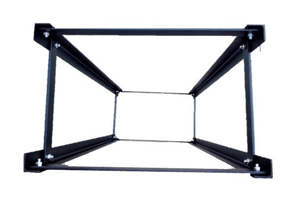 Portalegna per Camino da Interno o Esterno 40x25x99,5 cm in Acciaio King Nero