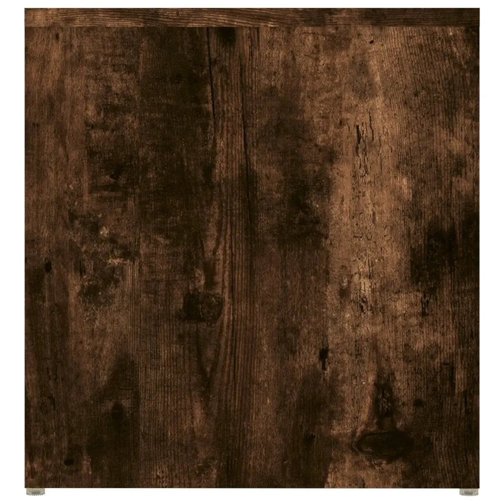 Tavolino | Tavolo laterale Rovere Fumo 59x36x38 cm in Legno Multistrato