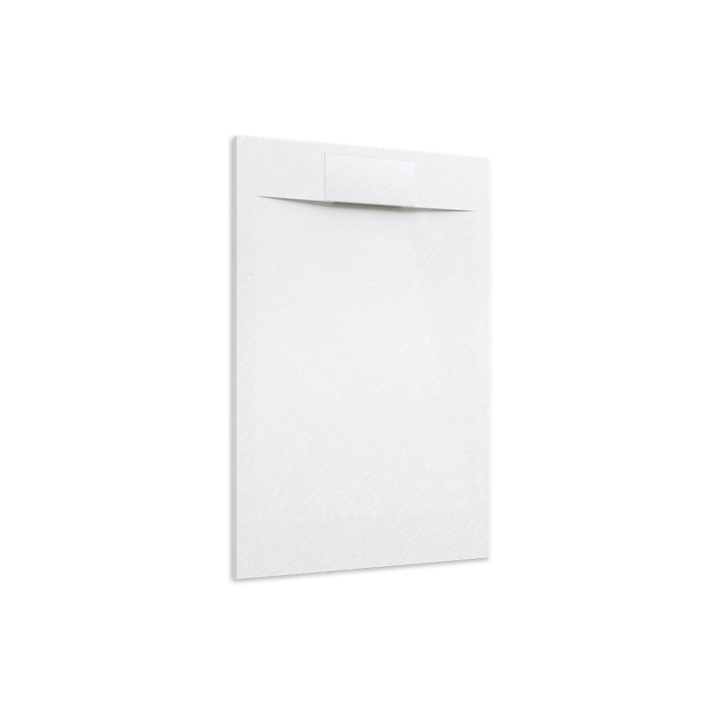 Piatto doccia 90x120 effetto pietra colore bianco | Cosmos