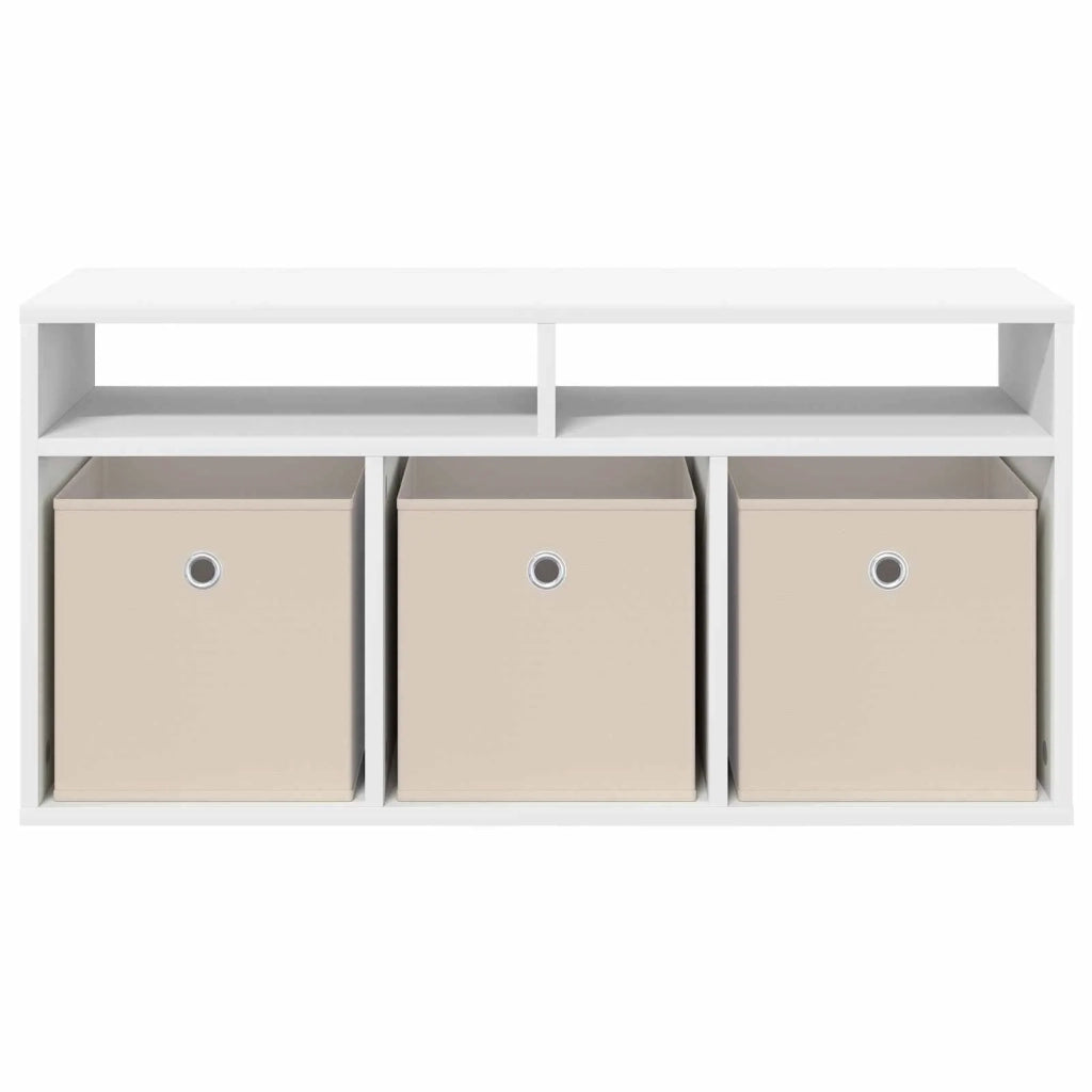 Lowboard con cassetto Bianco 87 x 27,5 x 43 cm CFW5749166