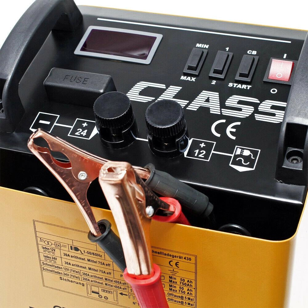 Caricabatterie rapido per moto e auto da 12V e 24V (16_0001704)