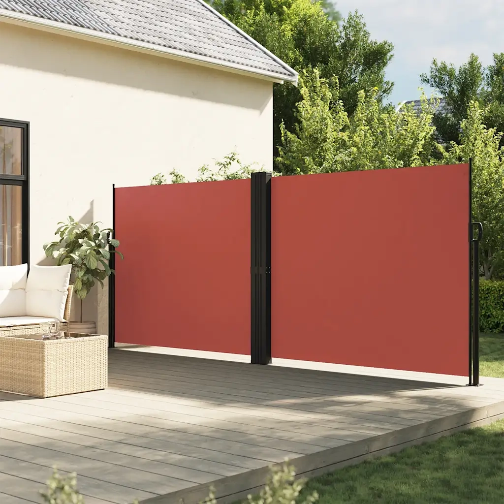 Tenda da Sole Laterale Retrattile Terracotta 180x1200 cm 4004843
