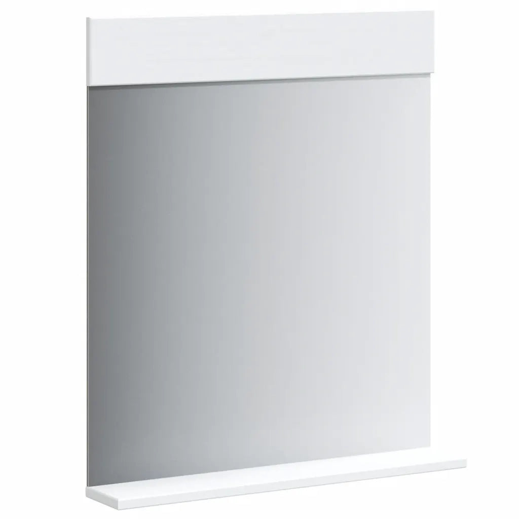 Set Mobili da Bagno 2 pz BERG Bianco in Legno Massello di Pino 3206492