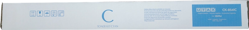 ORIGINAL Utax toner ciano CK-8541C 1T0C2LCUT0 ~20000 Seiten