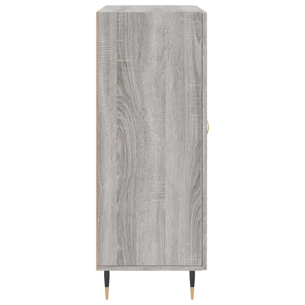 Credenza Grigio Sonoma 69,5x34x90 cm in Legno Multistrato 827706