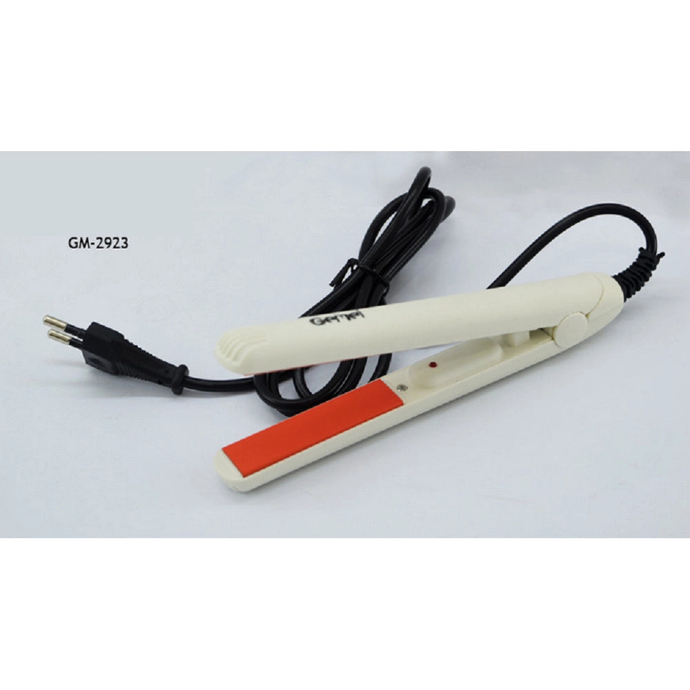 Trade Shop - Mini Piastra Per Capelli In Ceramica Portatile Viaggio Comoda Borsa 150° Gm-2923 -