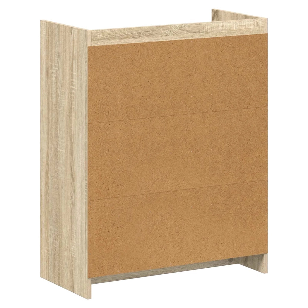 Mobile per scarpe con porta Rovere Sonoma 73,5 x 36 x 92 cm 8011309