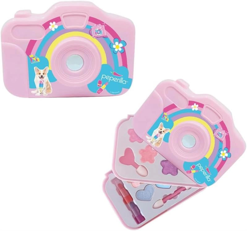 PEPERILLA - MACCHINA FOTOGRAFICA TRAVEL MAKE UP
MISURA 12 X 9 CM SU DUE LIVELLI