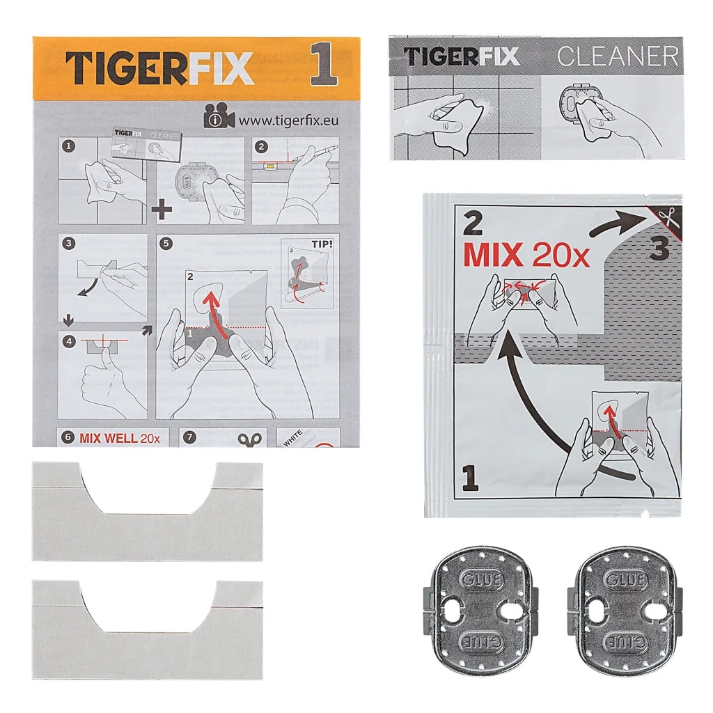 Tiger Materiale di Montaggio Fix Type 1 in Metallo 398730046 420521