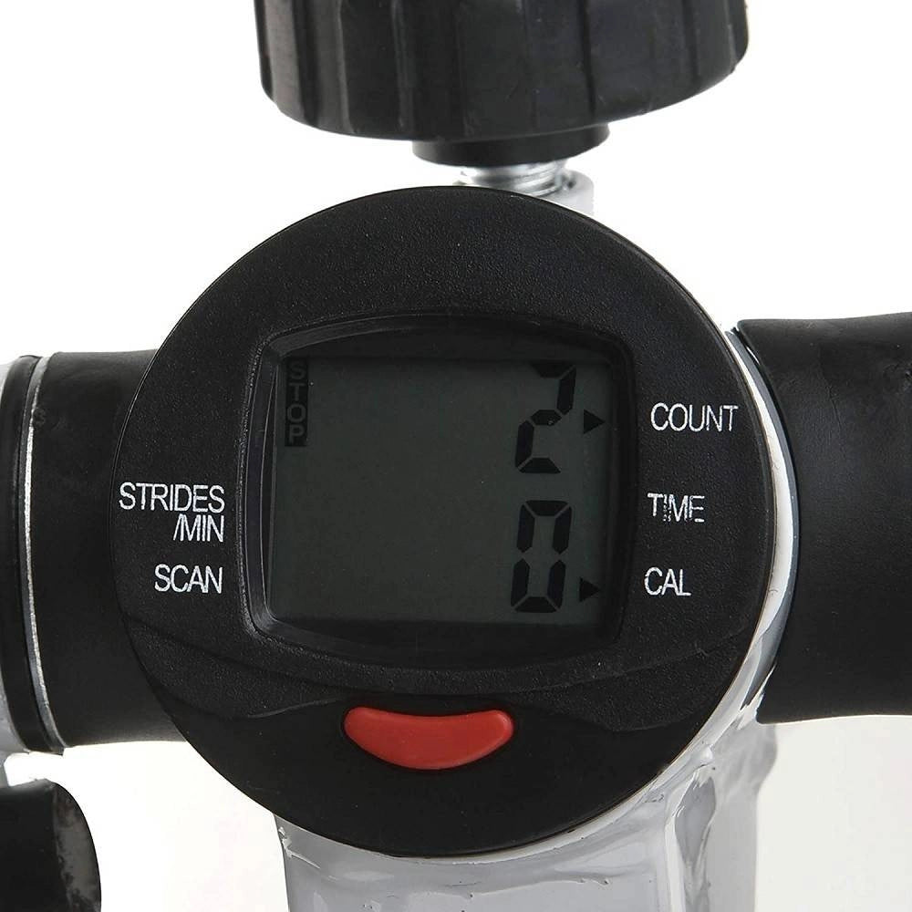 Trade Shop - Mini Stepper Display Led Step Attrezzo Trainer Allenamento Palestra Casa Fitness -