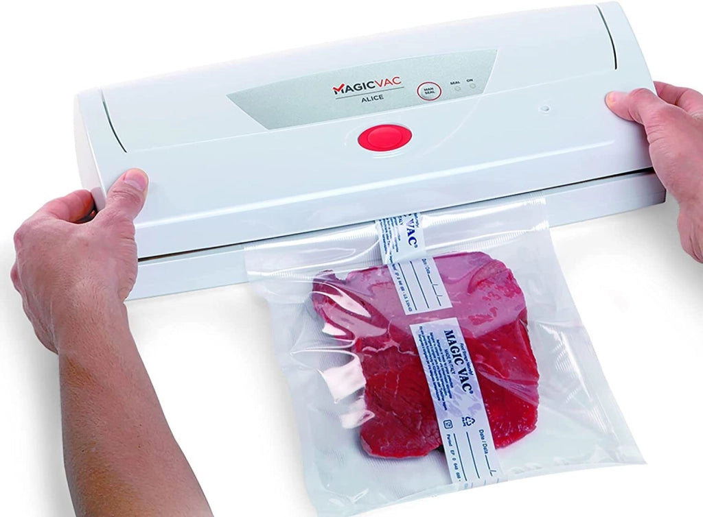 Magic Vac V952PK1 Alice Macchina per Sottovuoto 800 mbar 140 W Doppio Filtro colore Bianco