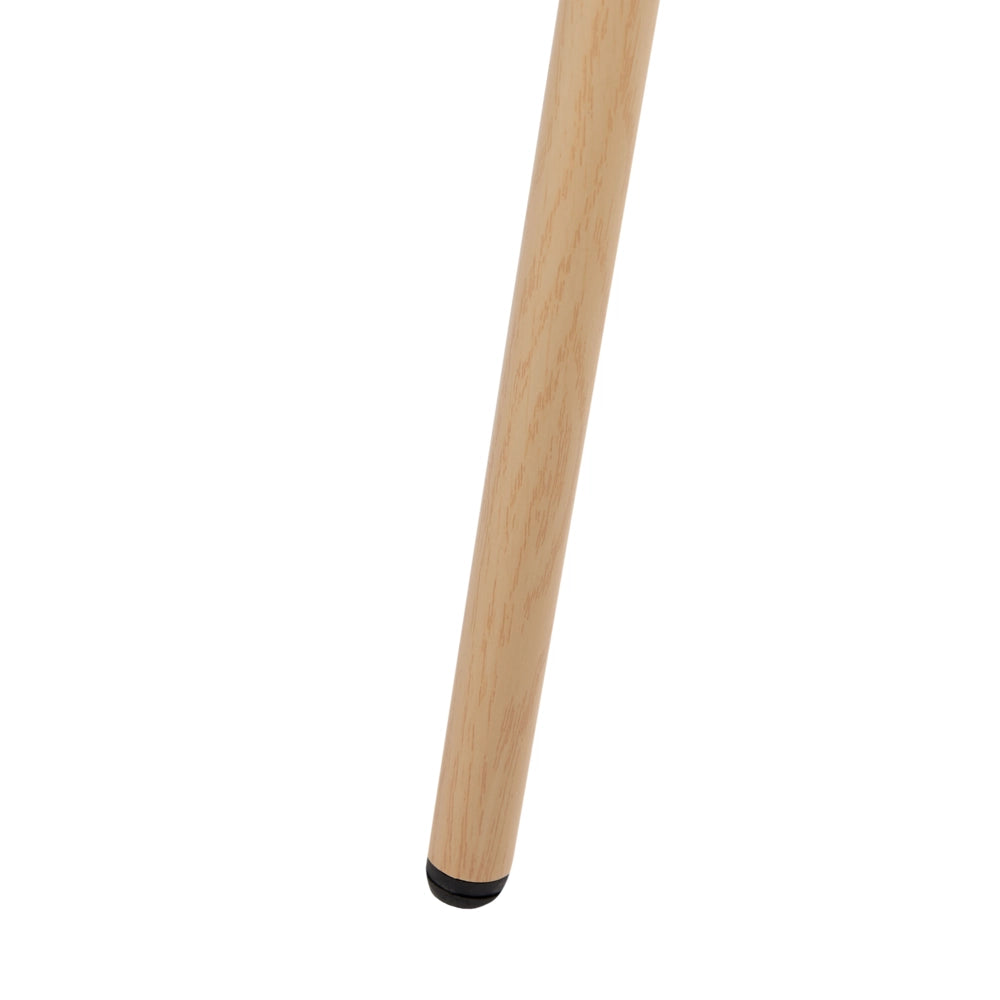 Set di 2 sedie da bar con struttura in metallo e schienale in rattan legno chiaro sgabelli da bar eleganti
