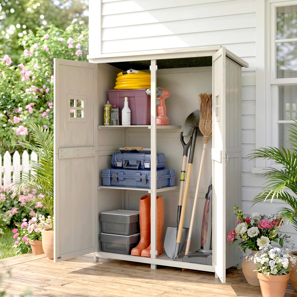 Casetta da Giardino in Legno ¨C zephmum ¨C 127.5x50x164 cm