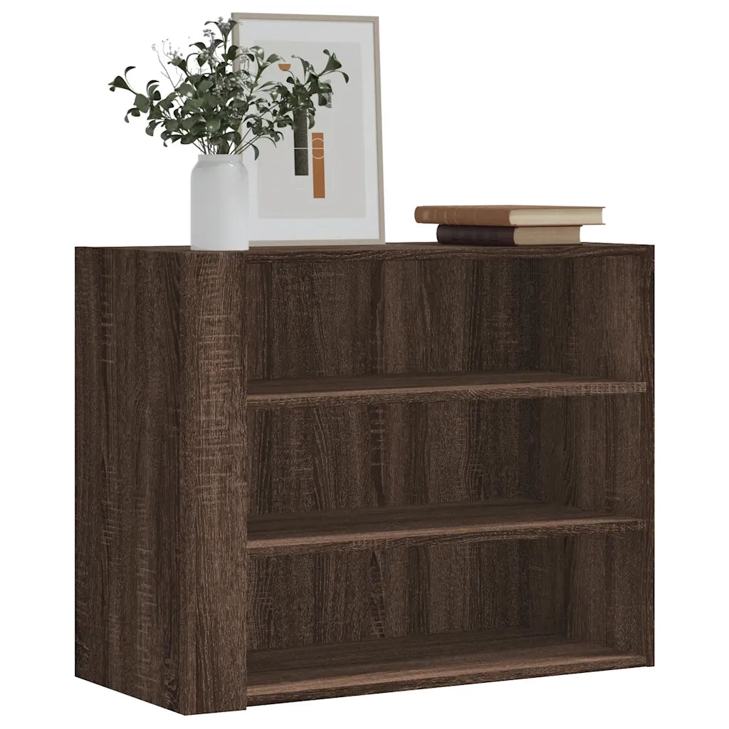 Armadietto a Muro | Mobile a Parete Rovere Marrone 75x35x60 cm in Truciolato