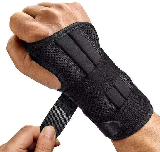 Schiacciapattoni unisex - M - Set composto da due pezzi per mano sinistra e destra - Nero