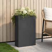 Vaso da giardino Antracite 40 x 20 x 75 cm 8005432