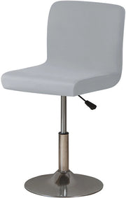 Set di sostegni per sedie, insieme di 4 sostegni universali per sedie, copertura per schienale con schienale per pub, cucina, caffetteria, colore grigio chiaro