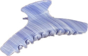 Clip per capelli per capelli spessi Accessori per capelli per donne e ragazze - piatto grande, clip per capelli antiscivolo, blu